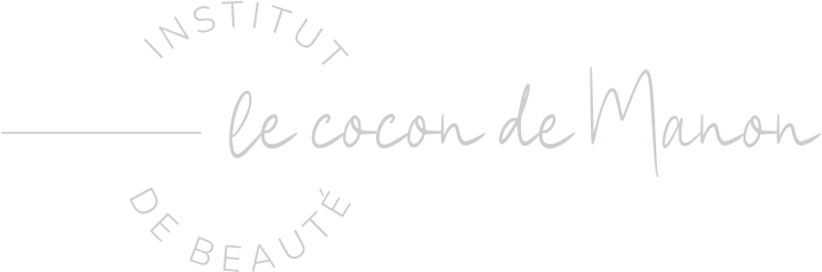 Logo Le Cocon de Manon Plougastel - blanc